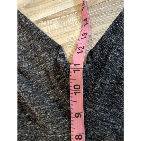 Athletic Works Womens Medium Leisure Stretch Pull On Leggings Pants Cropped Gray - Picture 7 of 10